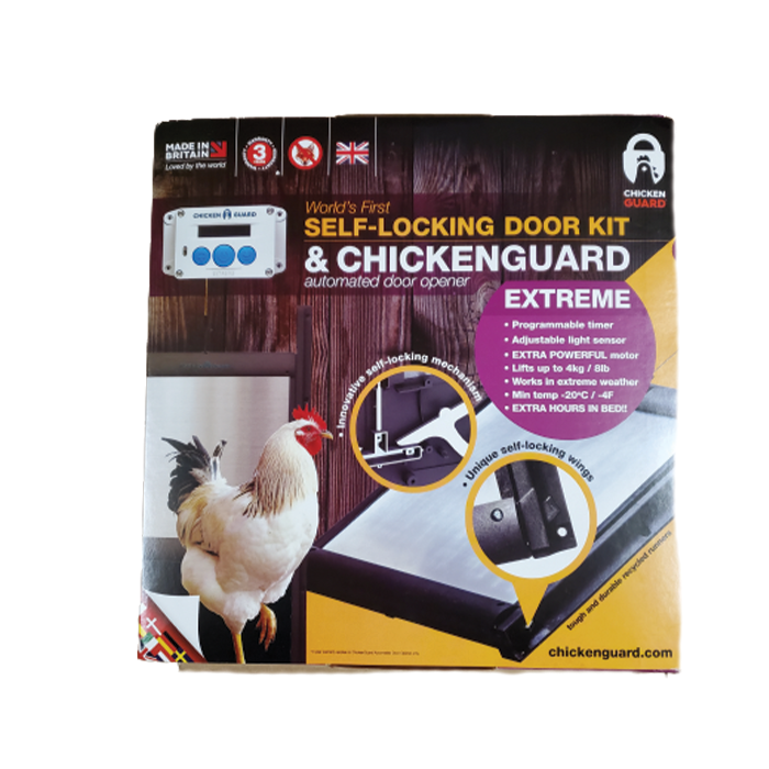 Chicken Guard Extreme w/ Locking Door Combi Kit