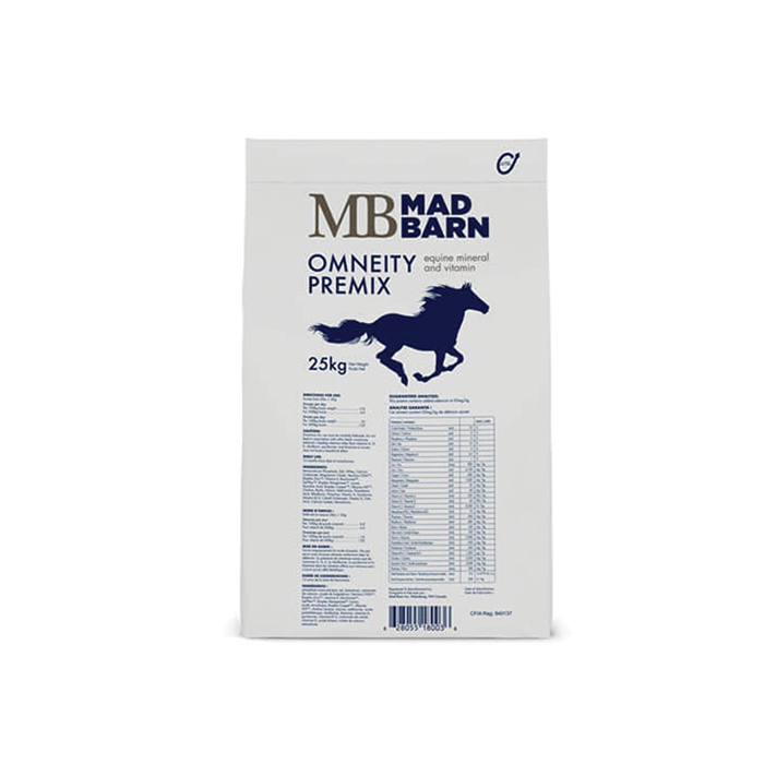 Mad Barn Equine Mineral/Vit. Premix Omneity 25kg