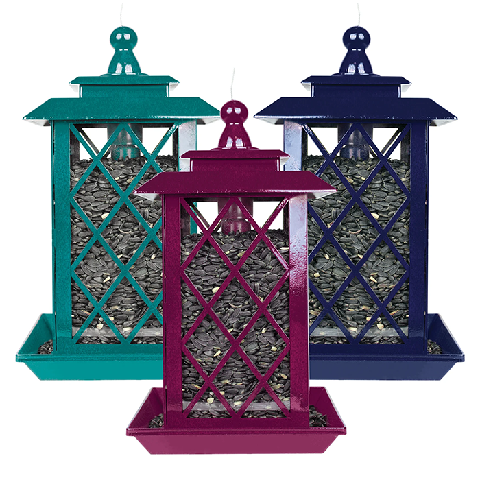 Pinebush Lantern Poly Feeder Assorted Colours