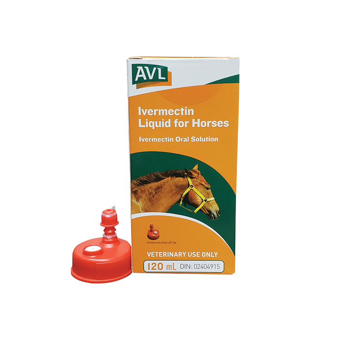 AVL Ivermectin Liquid For Horses 120mL