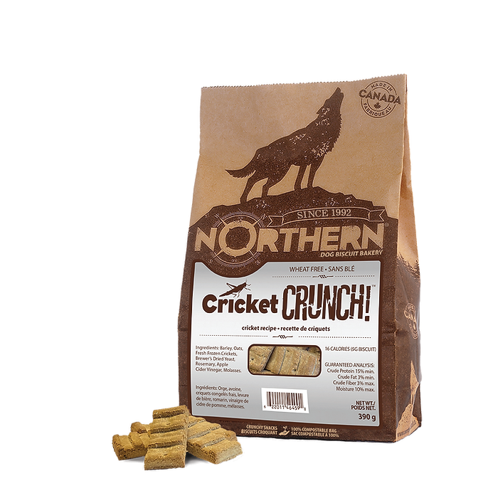 Northern Cricket Crunch Dog Biscuits 390g