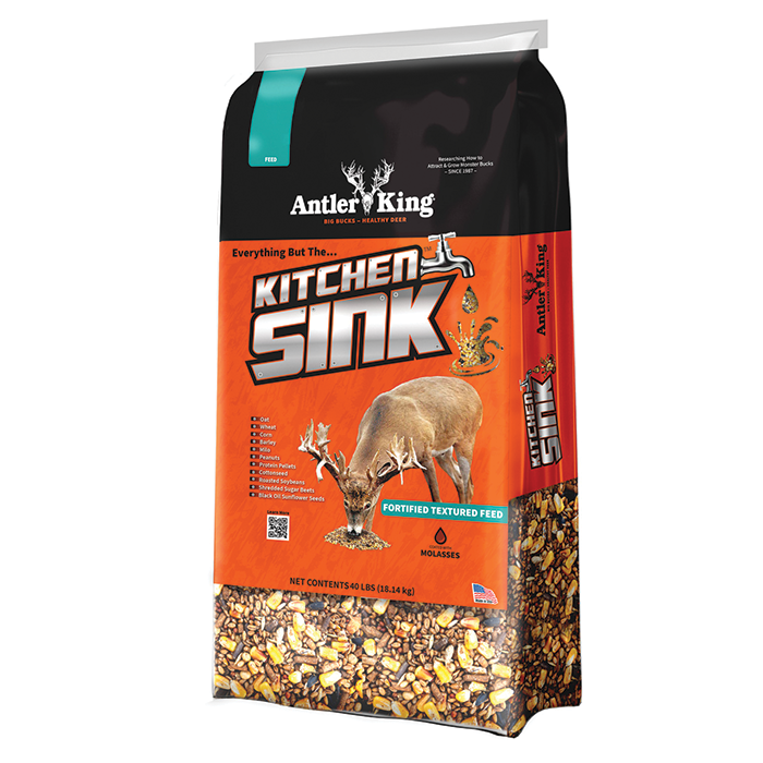 Antler King Kitchen Sink Textured Deer Feed