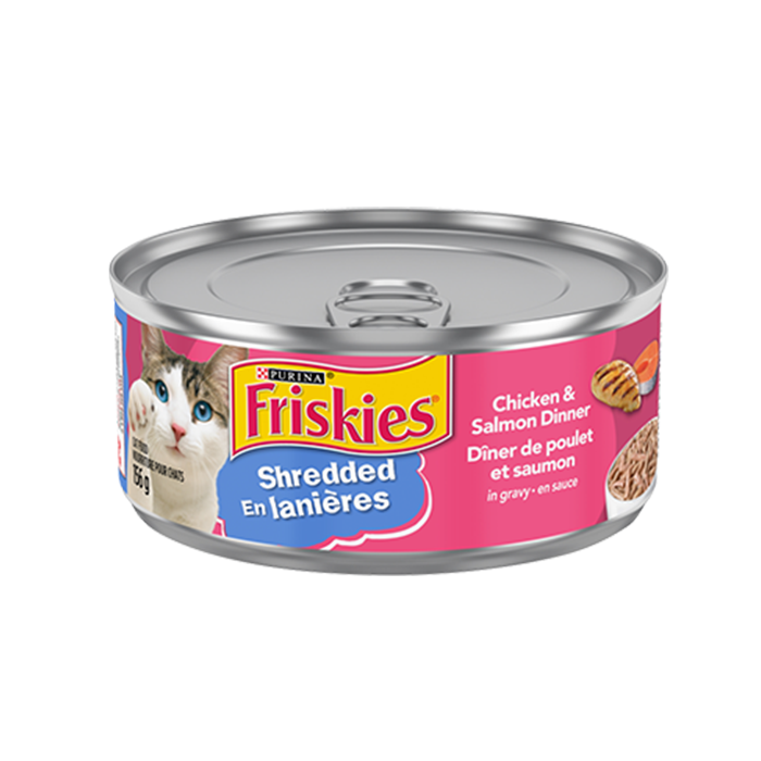Friskies Shredded Chicken & Salmon 156g
